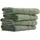 SCHIESSER Brooklyn Handtuch 50 x 100 cm grün 4 St.