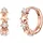Glanzstücke München Creolen Set: GSM583 roségold 11,4