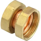 LK Armatur Deutschland GmbH Flanschkupplung 28 x 1,2 Überwurfmutter Gold