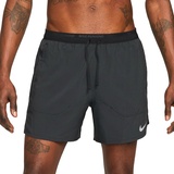 Nike Herren Stride Shorts, Black/Black/Reflective Silv, M EU