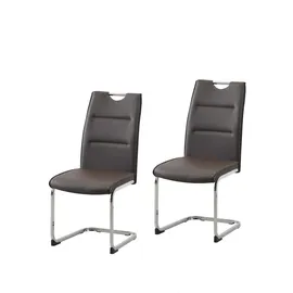 Hti-Living Schwingstuhl DannyC PU Braun