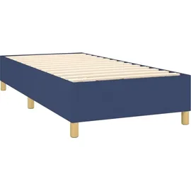 vidaXL Boxspringbett 100 x 200 cm Blau