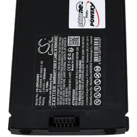 Powery Akku kompatibel mit Zebra Typ BT-000409 - Schwarz