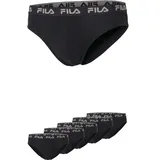 Fila Slip »MAN BRIEF« 5er Pack, mit feuchtigkeitsableitender Technologie Gr. S, BLACK, , 93005555-S