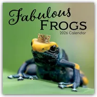 Browntrout Verlags GmbH Fabulous Frogs - Fabelhafte Frösche 2026