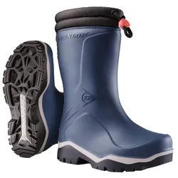 Dunlop Winter-Gummistiefel Kids Blizzard, blau, 24