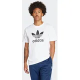 adidas Adicolor Trefoil Kurzarm-T-Shirt White L
