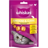 Whiskas Snack Groom & Care mit Huhn 8x45 g