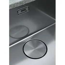 Franke MYX 160-34-16 rechts Unterbauspüle Edelstahl Handbetätigung 1600 x 340 mm