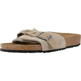Birkenstock PULA Braided SUEDE LEATHE beige - Beige - 36