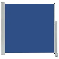 vidaXL Seitenmarkise 160 x 300 cm Blau Polyester