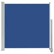 vidaXL Seitenmarkise 160 x 300 cm Blau Polyester