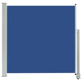 vidaXL Seitenmarkise 160 x 300 cm Blau Polyester