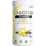 ProFuel V-Protein Classic Vanille veganes Proteinpulver mit 75% Protein Pulver 1000 g