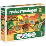 mako moulages 39109 Welt der Dinosaurier-39109, Multicouleur