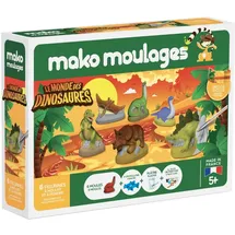 mako moulages 39109 Welt der Dinosaurier-39109, Multicouleur