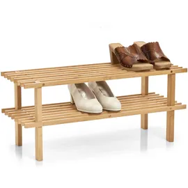 Hti-Living Schuhregal 70 x 30 x 26 cm beige / beige