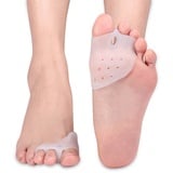 Zehenabscheider, Zehenabstandshalter für Bunion Pads Silikon Hallux Valgus Corrector, Zehenkorrektoren, Schmerzlinderung für Fight Bunion, Hammer Toes, Claw Toes, Crooked Toes (Universal)