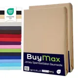 Buymax Spannbettlaken 60x120 70x140 80x200 90x200 100x200 120x200 140x200 160x200 180x200 200x200 Baumwolle Bettlaken Jersey