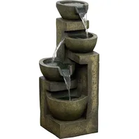 Outsunny Springbrunnen mit 4 Stufen