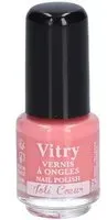 Vitry Mini vernis joli coeur Vernis À Ongles New 4 ml