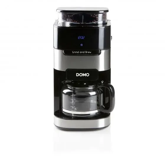 Preisvergleich Produktbild Domo DO721K, Kombi-Kaffeemaschine, Kaffeebohnen, Gemahlener Kaffee, Eingebautes