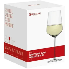 Spiegelau Style Weißweingläser-Set, 4-tlg. (4670182)