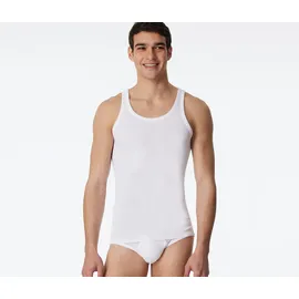 SCHIESSER Unterhemd 2er Pack - ärmellos, Cotton Essentials, 2er-Pack, (205144)