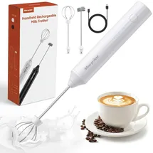 Morpilot Milchaufschäumer weiß