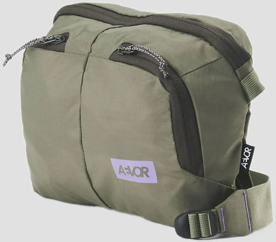AEVOR Sacoche Bauchtasche ripstop violett sage Gr. Uni