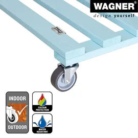 Wagner System Aqua Splash Pflanzenroller 38 x 38 x 9,5 cm