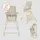lionelo Maddie Set Hochstuhl Baby 3-in-1 mit 360° Drehfunktion, Kinderhochstuhl mit Liegefunktion als Babywippe & Beistellbett, Höhenverstellbar, 5-Punkt-Gurt, Klappbar, Rollen, Pflegeleicht, ab Gebur