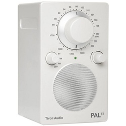 Tivoli Audio PAL BT weiß Radio mit Akku und Bluetooth UKW-Radio (UKW/FM, AM) weiß