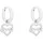s.Oliver Ohrstecker Infinity-Herz Silber 925 24