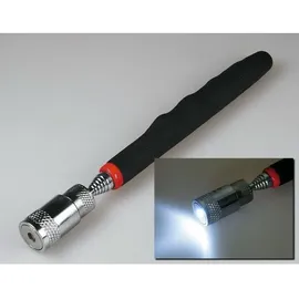 ChiliTec Teleskop Pick-Up Werkzeug Metall/Leder 20-80cm weiß