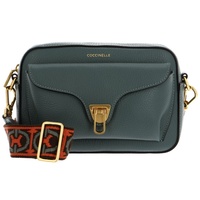 Coccinelle Beat Soft Ribb Crossbody Bag Grained Leather Kale Green