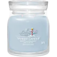 Yankee Candle North Pole Hideaway Duftkerze 368 g blau