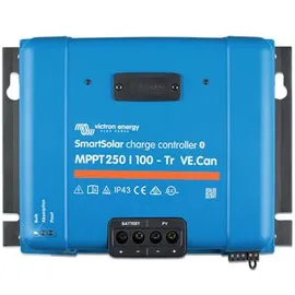 Victron Energy Victron Solarladeregler SmartSolar MPPT250/100-Tr, 12/24/36/48V, VE.Can, Bluetooth, 100A