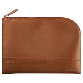 Rhodia Rhodiarama Etui aus Kunstleder Reißverschluss, 16x22 cm Kupfer 116618C