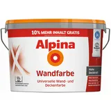 Alpina Wandfarbe weiß matt 11 l