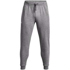 Under Armour Rival Fleece Jogginghose Herren 025 castlerock light heather/white L