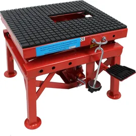 Trutzholm Hebebühne Edelstahl 34 - 87 cm rot