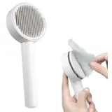 PiuPet PiuPet® Selbstreinigende Tierhaarbürste