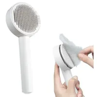 PiuPet PiuPet® Selbstreinigende Tierhaarbürste