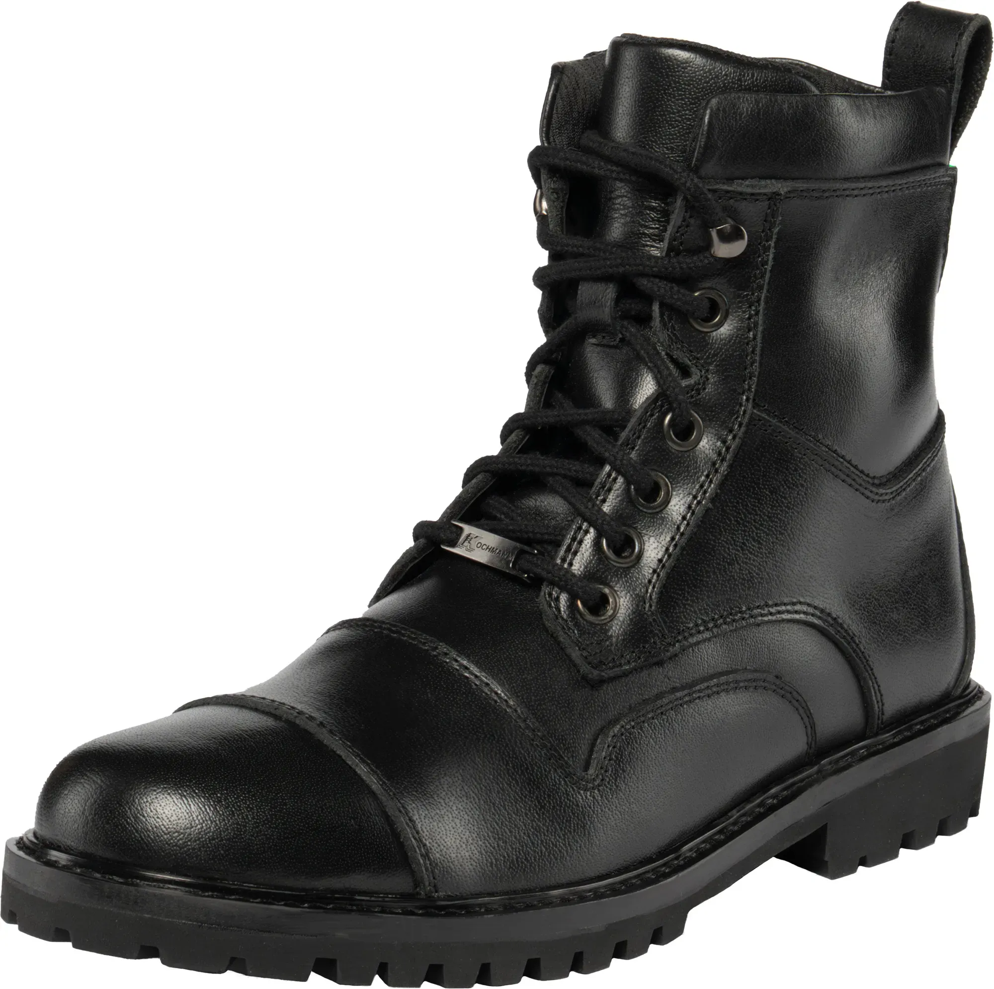 Kochmann Palermo Schwarze Motorrad Stiefel