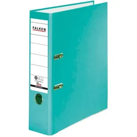 Falken Recycolor-Ordner DIN A4 80 mm Türkis 2 St.