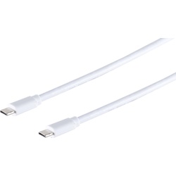 Shiverpeaks 13-45156 1.5m USB C USB C Männlich Männlich Weiß USB Kabel (1.50 m, USB 3.2 Gen 2), USB Kabel