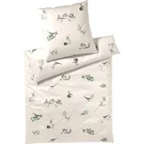 ELEGANTE Bettwäsche Sketch - 155x220 cm + 80x80 cm