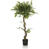 HJH Office Kunstpflanze FICUS I 120 cm