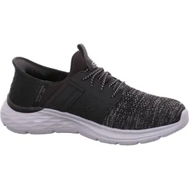 SKECHERS Garner Newick Herren Schwarz/Weiß 48,5